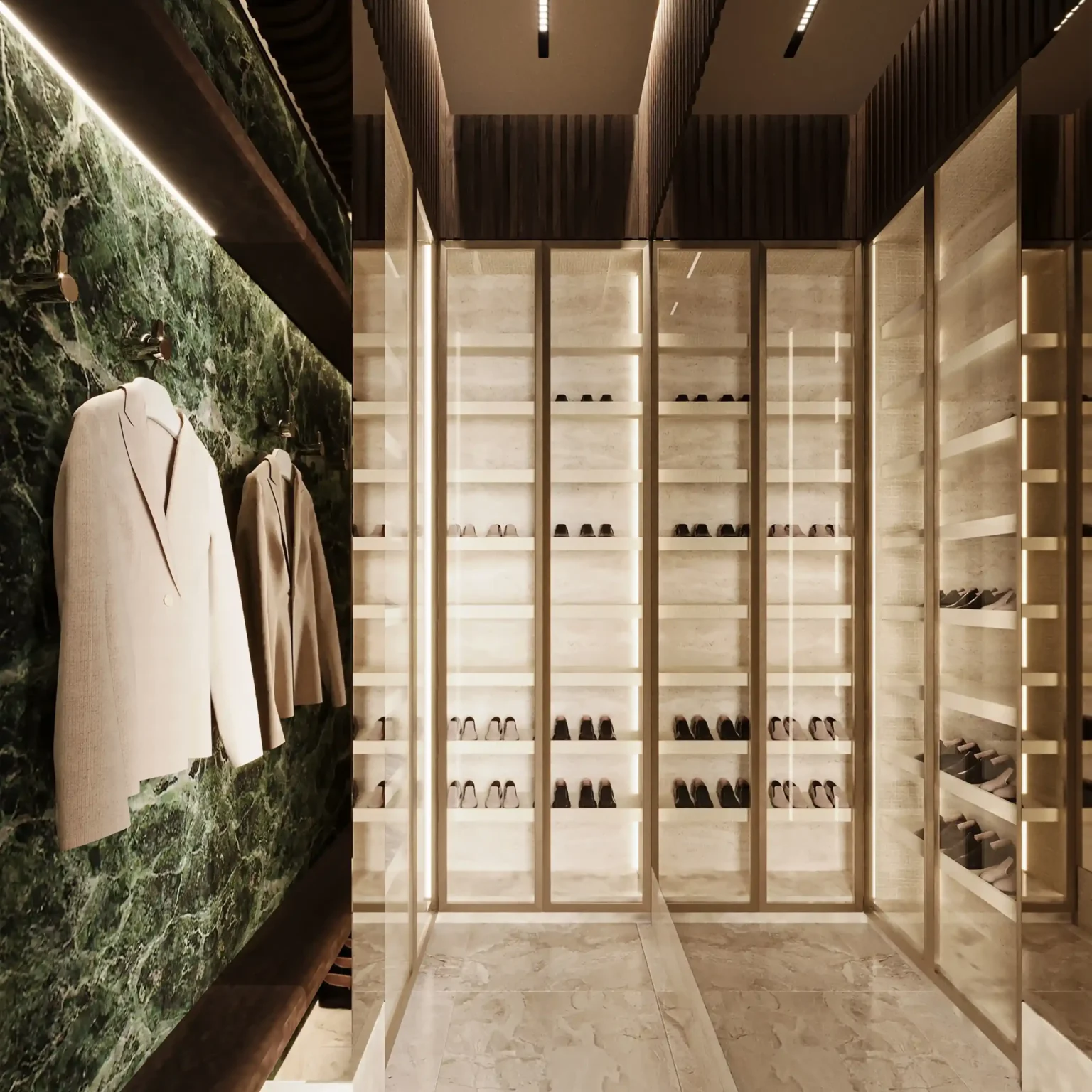Walk in closet